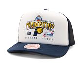 Kšiltovka Mitchell & Ness Champions Trucker NBA Indiana Pacers White