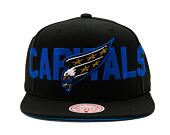 Kšiltovka Mitchell & Ness Full Frontal Snapback Vntg NHL Washington Capitals Black