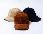 Kšiltovka New Era - 9TWENTY Cord - NY Yankees - Brown