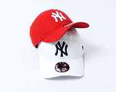 Kšiltovka New Era - 9TWENTY Classic Dad Cap - NY Yankees - Scarlet / White