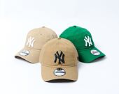 Kšiltovka New Era - 9TWENTY Classic Dad Cap - NY Yankees - Khaki