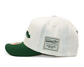 Kšiltovka Mitchell & Ness Branded Comfy Core Stretch Snapback White-Green