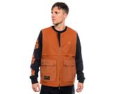 Vesta New Era - Utility Vest - Brown / White