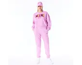 Dámská Mikina New Era - Crop Infill Crew - Pastel Pink / Pink