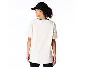 Dámské triko New Era - Graphic Tee - NY Yankees - Beige / Navy