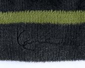 Kulich Karl Kani Signature Fluffy Beanie black/olive