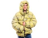 Bunda Karl Kani - Oversized Square Quilted Puffer Jacket - Lime Green