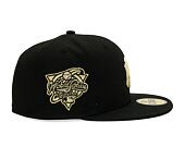 Kšiltovka New Era - 59FIFTY "MLB Metallic" - NY Yankees - Black / Gold