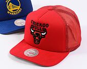 Kšiltovka Mitchell & Ness - Evergreen Trucker - Chicago Bulls - Red