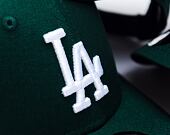 Dětská Kšiltovka New Era - 9FORTY Kids MLB Infant League Essential - LA Dodgers - Green / White