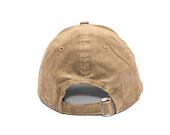 Kšiltovka New Era - 9FORTY MLB Cord - NY Yankees - Beige / White