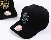 Kšiltovka Mitchell & Ness - Neon Logo Pro Snapback - Seattle Kraken - Black