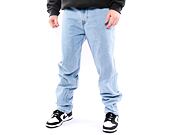 Kalhoty Karl Kani Small Signature Baggy Five Pocket Denim light blue