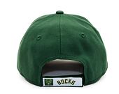 Dětská Kšiltovka New Era - NBA The League 9FORTY - Milwaukee Bucks - Team Color