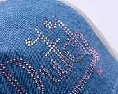 Kšiltovka Von Dutch - Trucker Fargo - Caps - Cot Twill Denim - Blue/ Pink