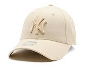 Dámská Kšiltovka New Era - MLB Tonal 9FORTY - NY Yankees - Cream