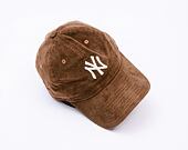 Kšiltovka New Era - MLB Premium Cord 9TWENTY - NY Yankees - Walnut