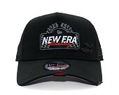 Kšiltovka New Era - Motosport 9FORTY Trucker - Black / Red