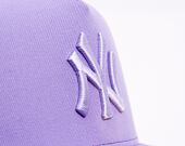 Kšiltovka New Era - MLB Color Pack 59FIFTY A-Frame - NY Yankees - Purple