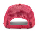 Kšiltovka New Era 9FORTY A-Frame Trucker MLB League Essential Los Angeles Dodgers - Blush Pink / Whi