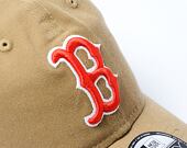 Kšiltovka New Era - 9TWENTY Classic Dad Cap - Boston Red Sox - Khaki