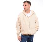 Mikina Karl Kani - Authentic Star Logo OS Full Zip Hoodie - Light Sand