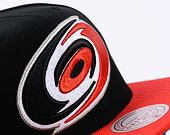 Kšiltovka Mitchell & Ness - Team 2 Tone 2.0 Snapback - Carolina Hurricanes - Black/Red