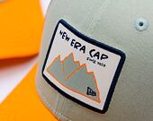 Dětská Kšiltovka New Era - Outdoor 9FORTY TRUCKER - Mint Green / Papaya Orange