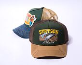 Kšiltovka Stetson Trucker Cap Lumberjack Black / Red