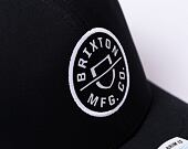 Kšiltovka Brixton Crest X MP Snapback - Black