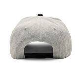 Kšiltovka Brixton Crest C MP Snapback - Heather Grey/Black