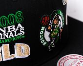 Kšiltovka Mitchell & Ness World Champs Snapback NBA Boston Celtics Black