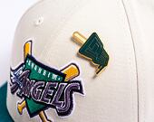 Kšiltovka New Era 59FIFTY Low Profile "Melted Cream" Pin - Anaheim Angels - Cream