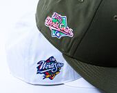 Kšiltovka New Era 9FIFTY MLB Repreve Los Angeles Dodgers Retro - Olive / White