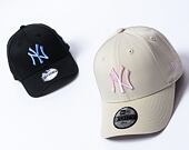 Dětská Kšiltovka New Era - 9FORTY Glitter - NY Yankees - Stone