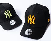 Dětská Kšiltovka New Era - 9FORTY League Essential - NY Yankees - Black / Orange