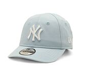 Dětská Kšiltovka New Era - 9FORTY League Essential - NY Yankees - Pastel Blue / White