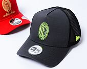 Kšiltovka New Era - 9FORTY Trucker Seasonal - AC Milan - Grey Heather