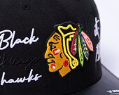 Kšiltovka Adam Wave Custom NHL Chicago Blackhawks MVP DP Black - "Stanley Cup"