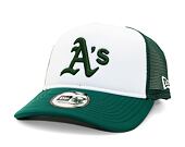 Kšiltovka New Era - 9FORTY Trucker World Series - Oakland Athletics - Dark Green