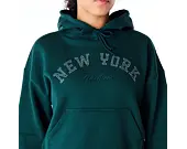 Dámská Mikina New Era - Diamante Hoody - NY Yankees - Dark Green