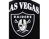 Bunda New Era - Patch Varsity - Las Vegas Raiders - Black / White