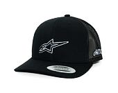 Kšiltovka Alpinestars - Ageless Outline Trucker - Black/Black