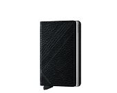 Peněženka Secrid Slimwallet Stitched Linea Black