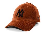 Kšiltovka New Era - 39THIRTY MLB Cord - NY Yankees - Brown / Black