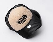 Kšiltovka Von Dutch - Trucker Newark - Teddy/ Pu - Black/Cream