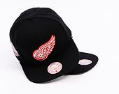 Kšiltovka Mitchell & Ness - Conference Patch Snapback - Detroit Red Wings - Black