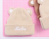 Dětský Kulich New Era - Knit Medium Kids Ears Beanie - Stone