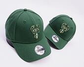 Dětská Kšiltovka New Era - NBA The League 9FORTY - Milwaukee Bucks - Team Color