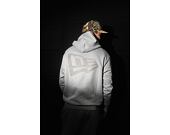 Mikina New Era - Tech Flag Oversized Hoodie - Dolphin Grey